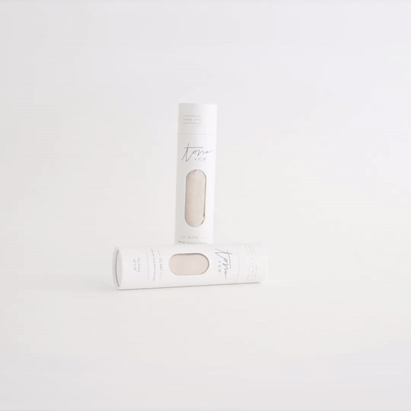 'The Classic' Washable Silk Scarf in Bone