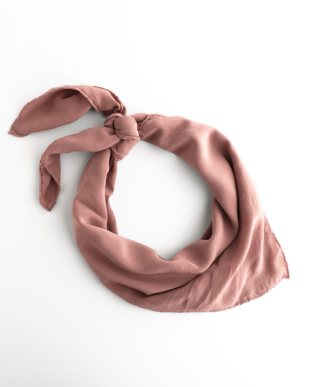 'The Classic' Washable Silk Scarf in Dusk