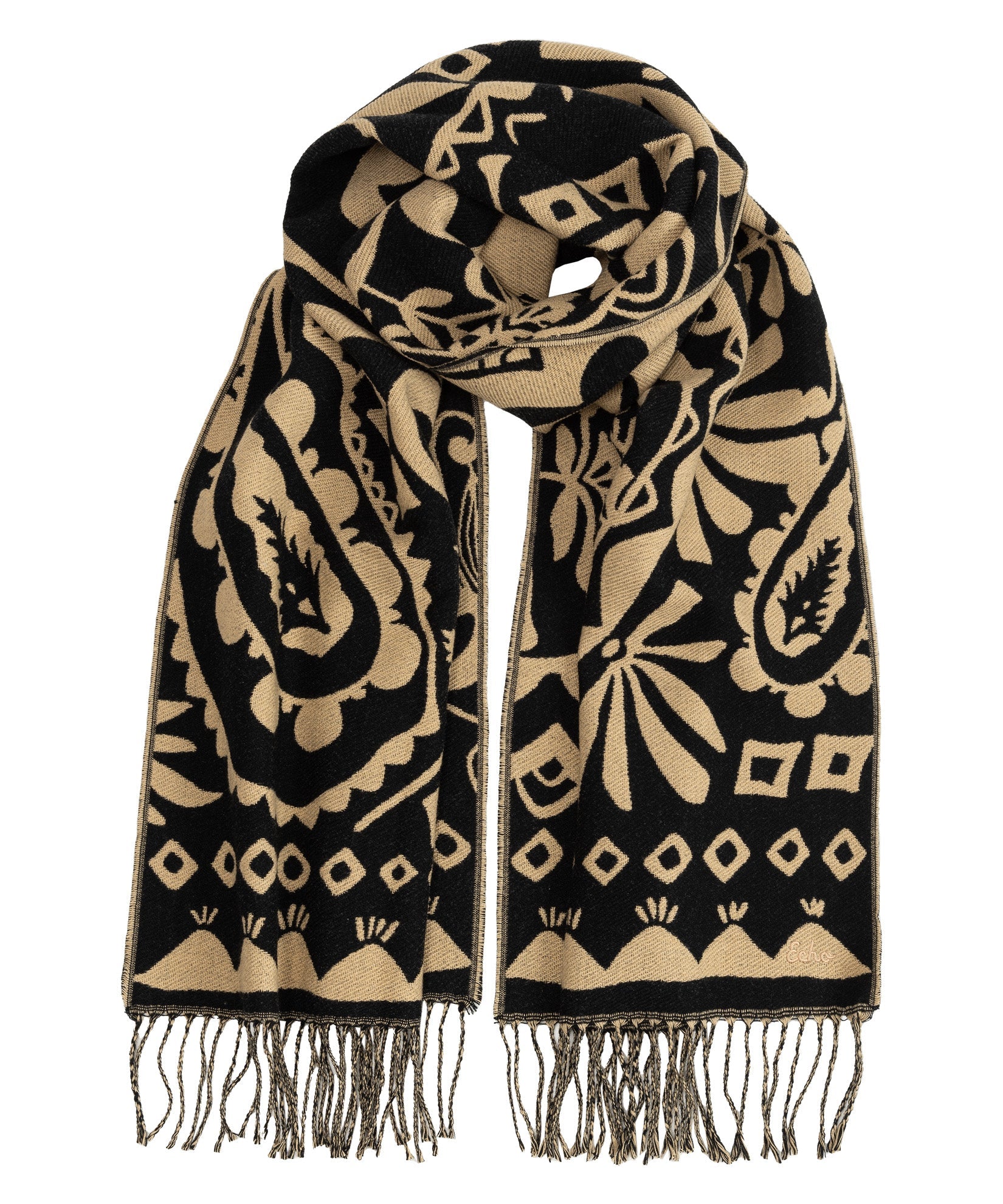 Park Paisley Jacquard Scarf
