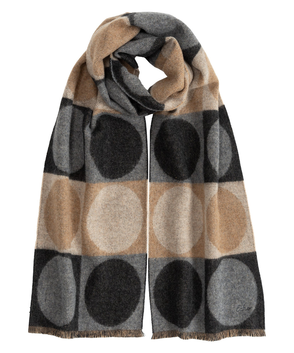 Dotty Scarf in color black