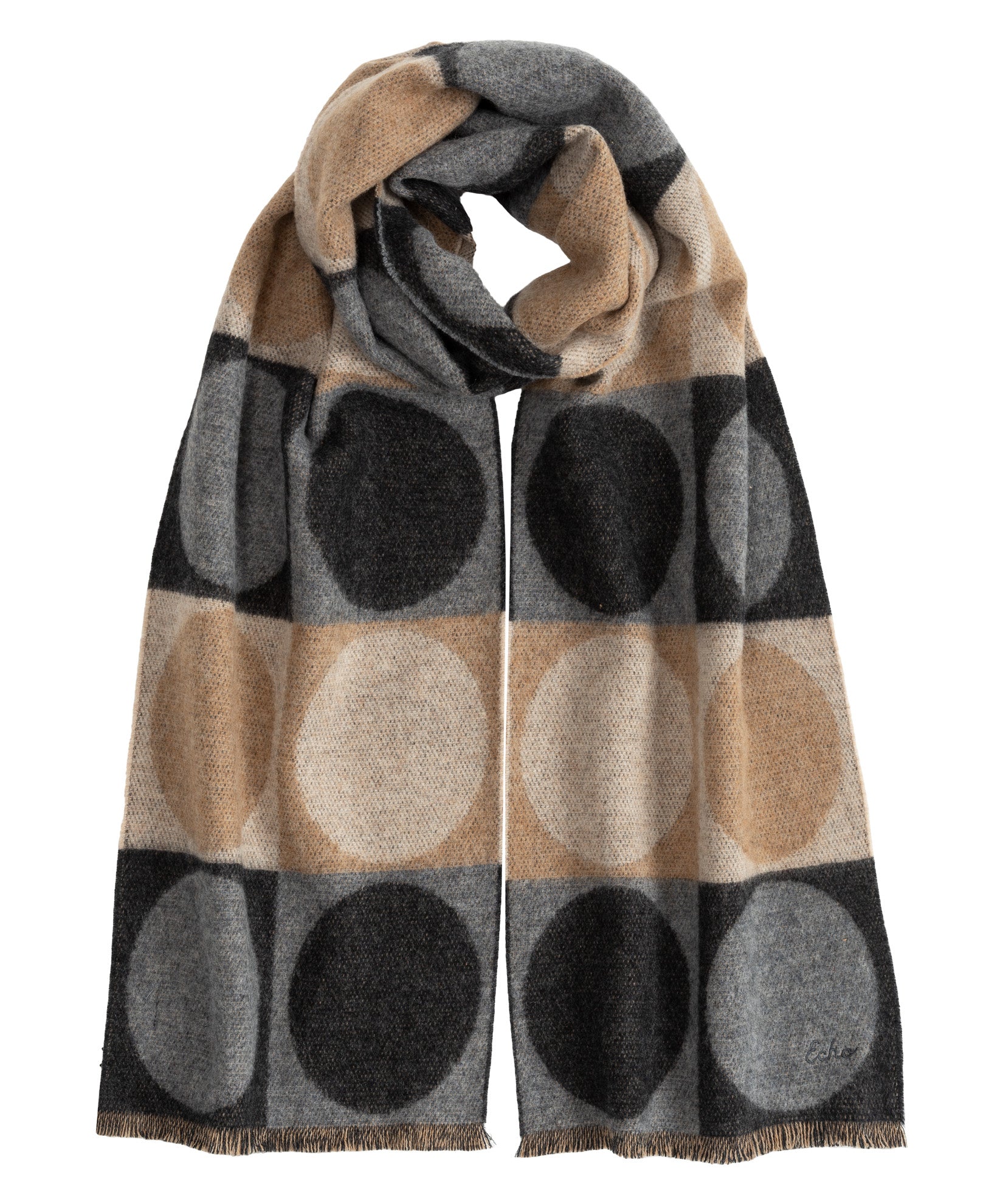 Dotty Scarf in color black