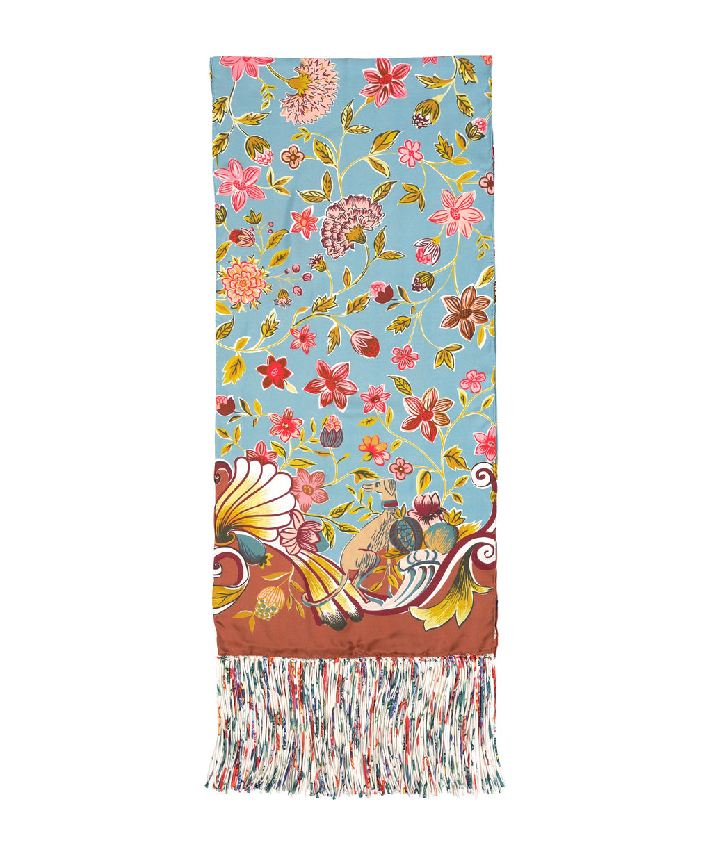 Park Stroll Silk Oblong Scarf