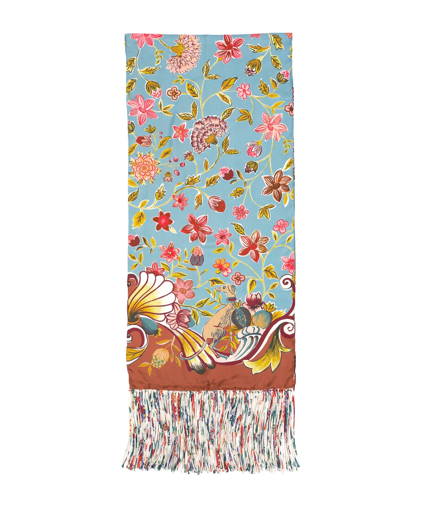 Park Stroll Silk Oblong Scarf