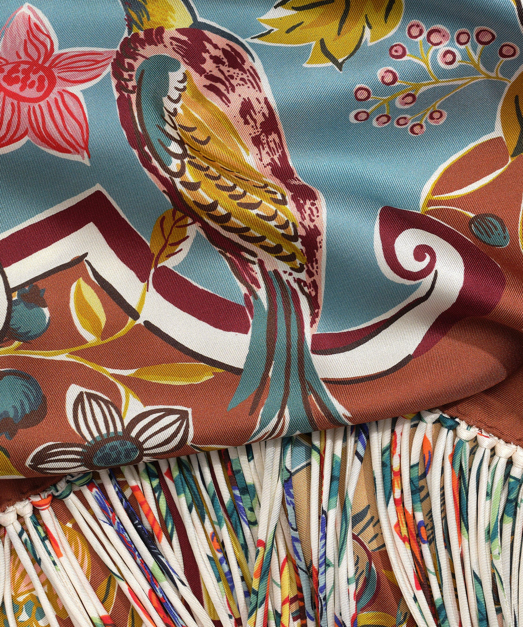 Park Stroll Silk Oblong Scarf