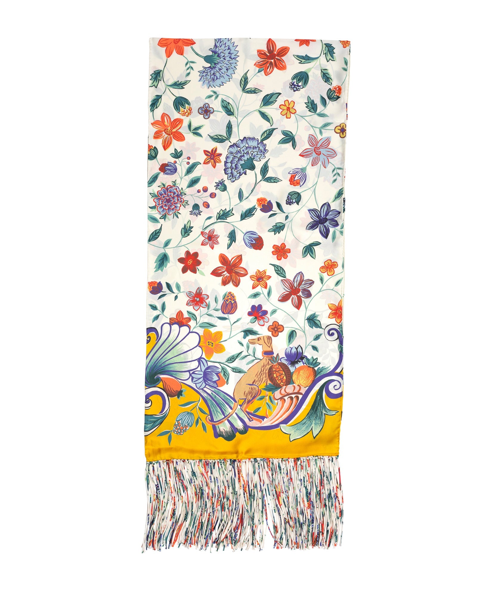 Park Stroll Silk Oblong Scarf