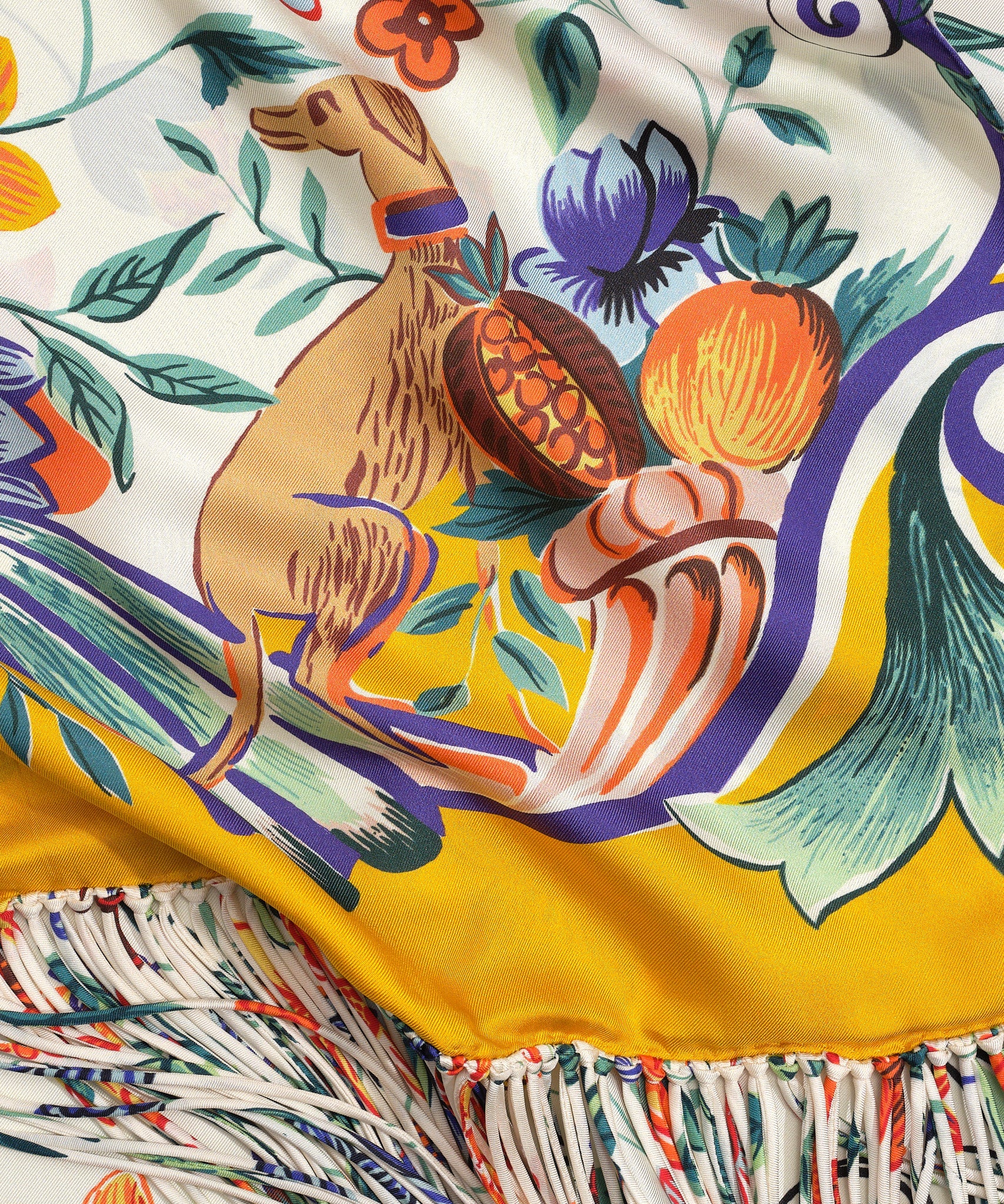 Park Stroll Silk Oblong Scarf