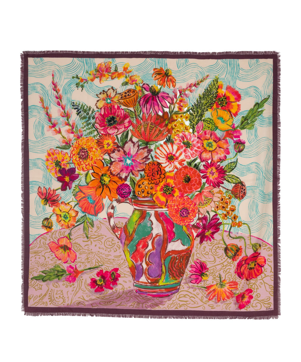 Dusk Bouquet Oversized Square