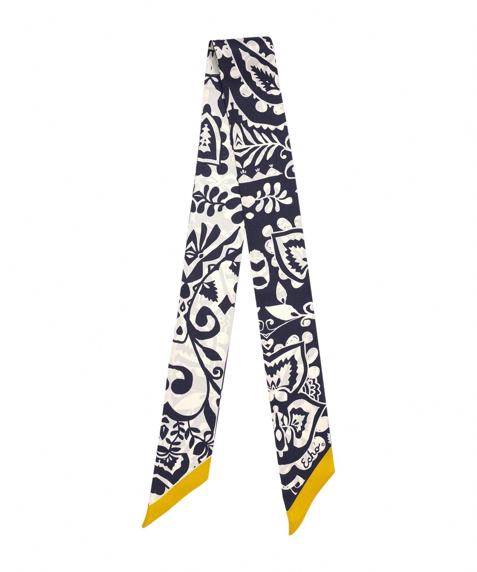 Park Paisley Silk Ribbon Scarf