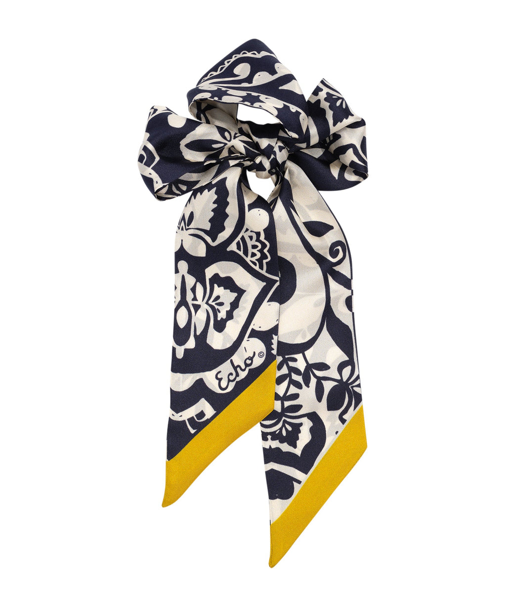 Park Paisley Silk Ribbon Scarf