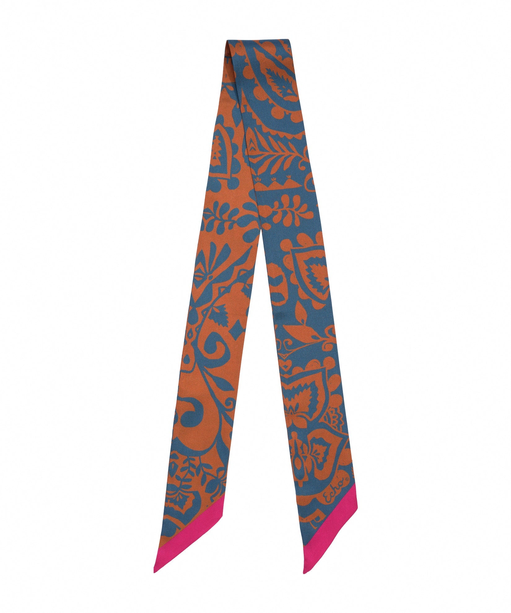 Park Paisley Silk Ribbon Scarf