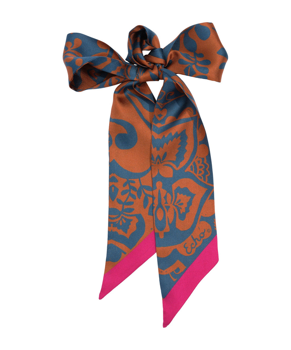 Park Paisley Silk Ribbon Scarf