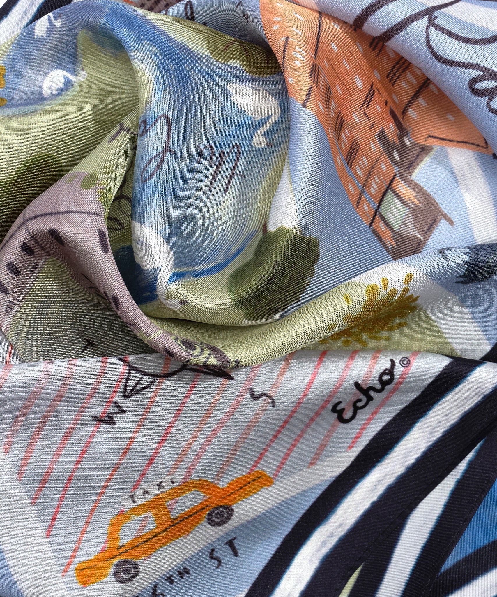 Central Park Silk Bandana