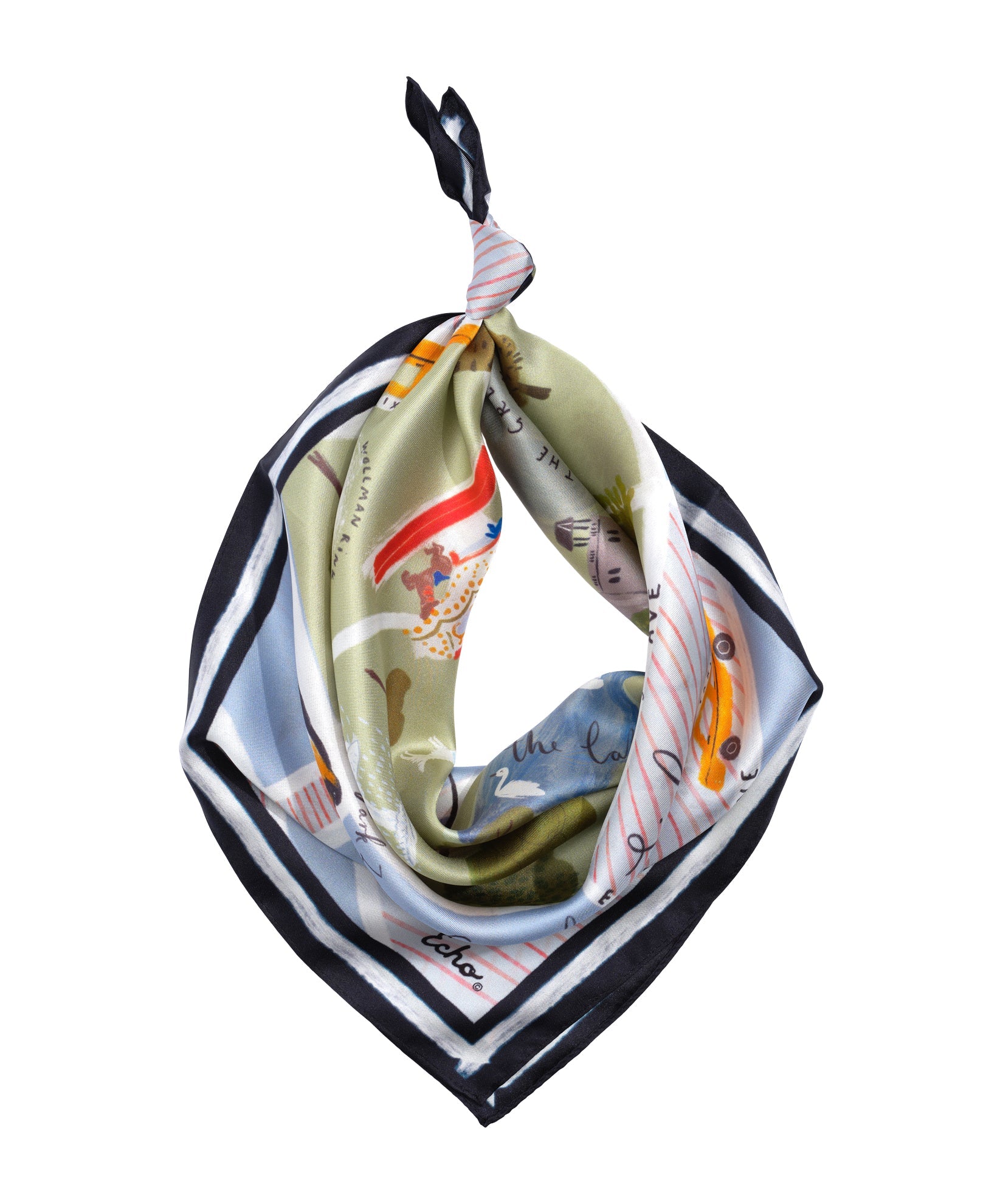 Central Park Silk Bandana