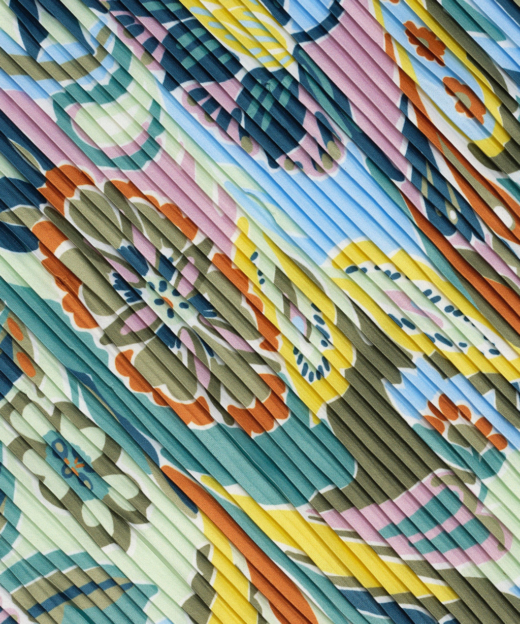 Paisley Pleated Diamond