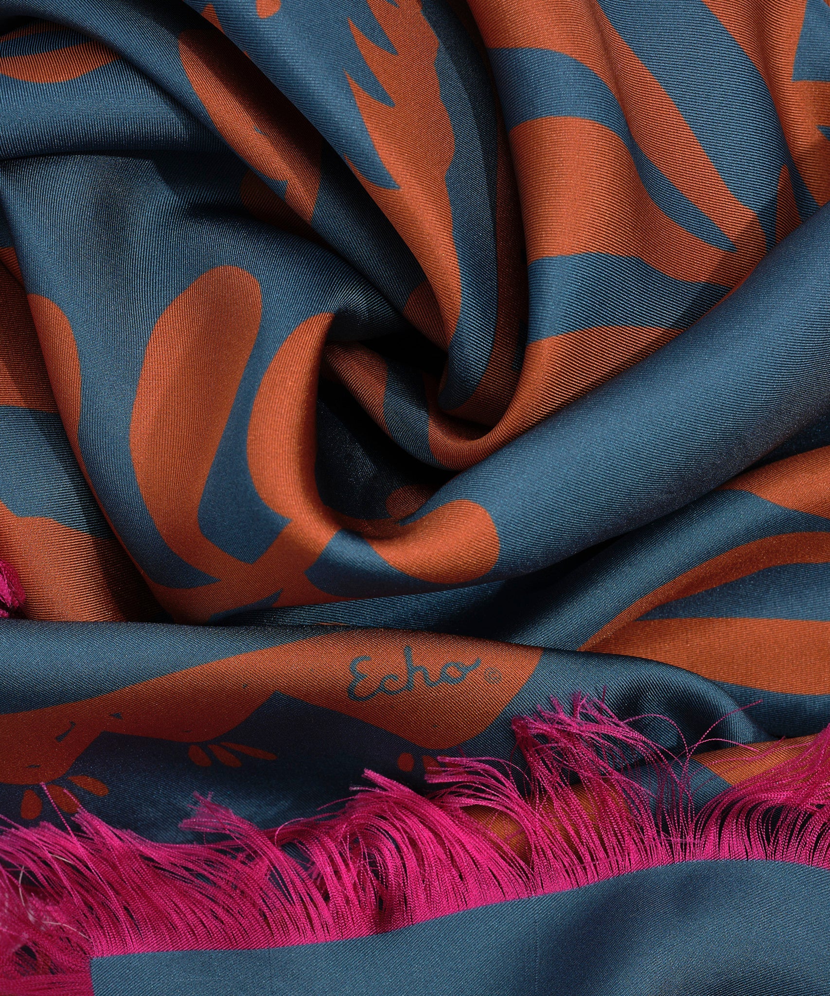 Park Paisley Oversized Silk Square Scarf