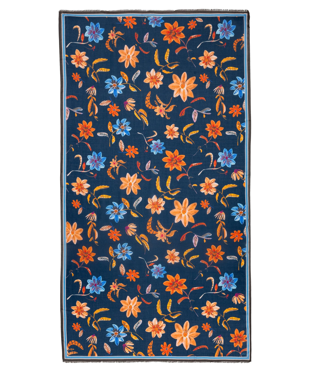 Autumn Floral Wrap