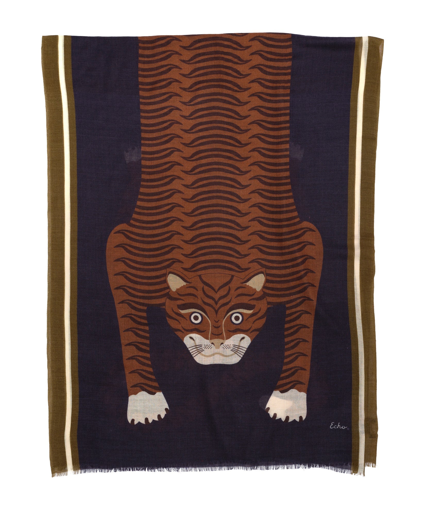Hear Me Roar Wrap in color navy