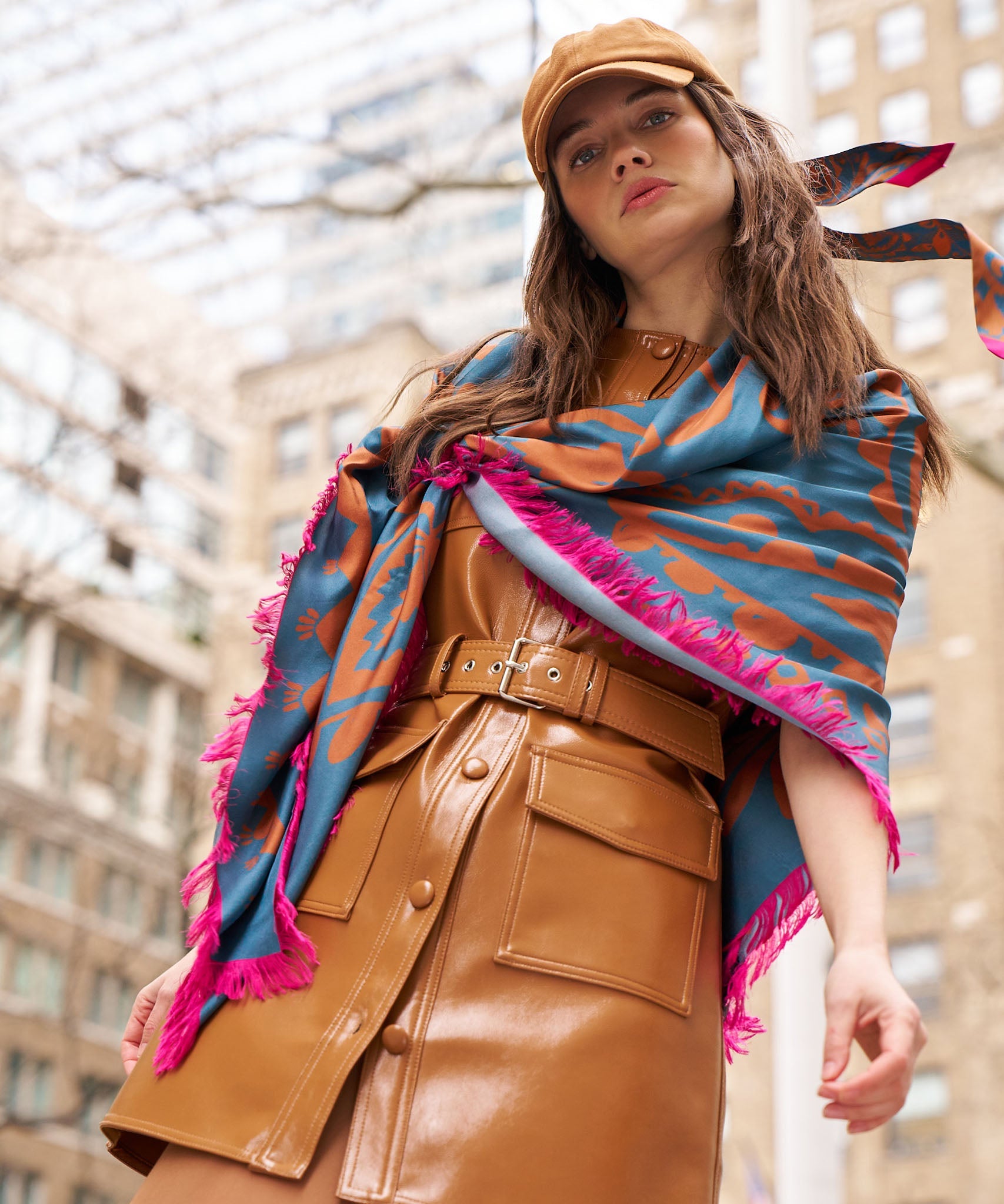 Park Paisley Silk Ribbon Scarf