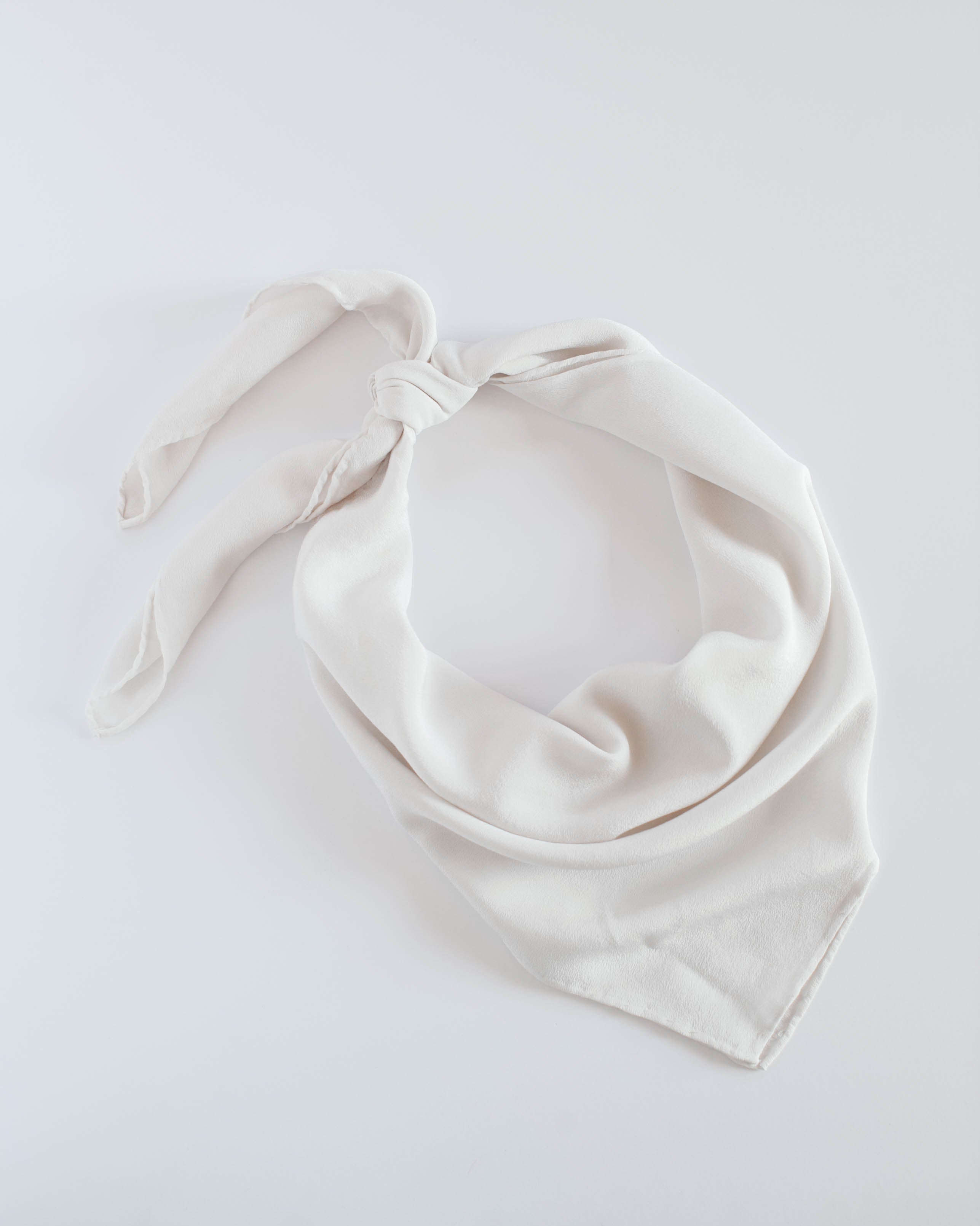 'The Classic' Washable Silk Scarf in Cotton