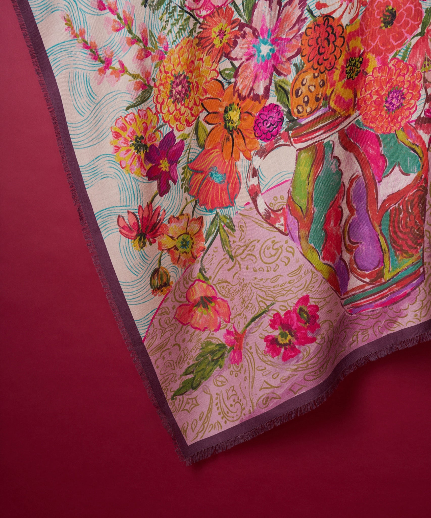 Dusk Bouquet Oversized Square