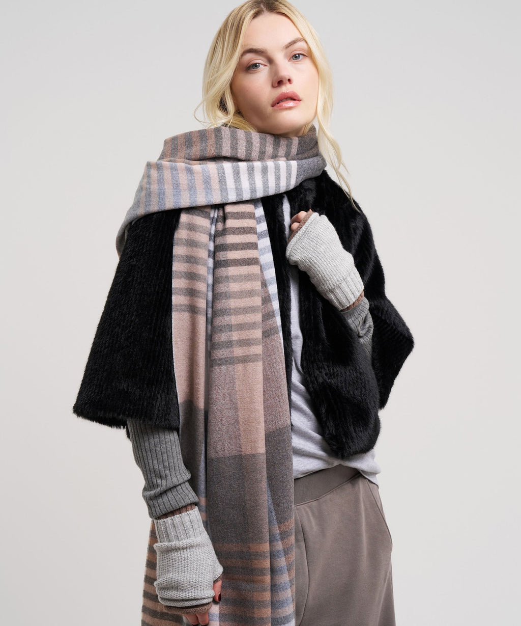 Gramercy Plaid Wrap