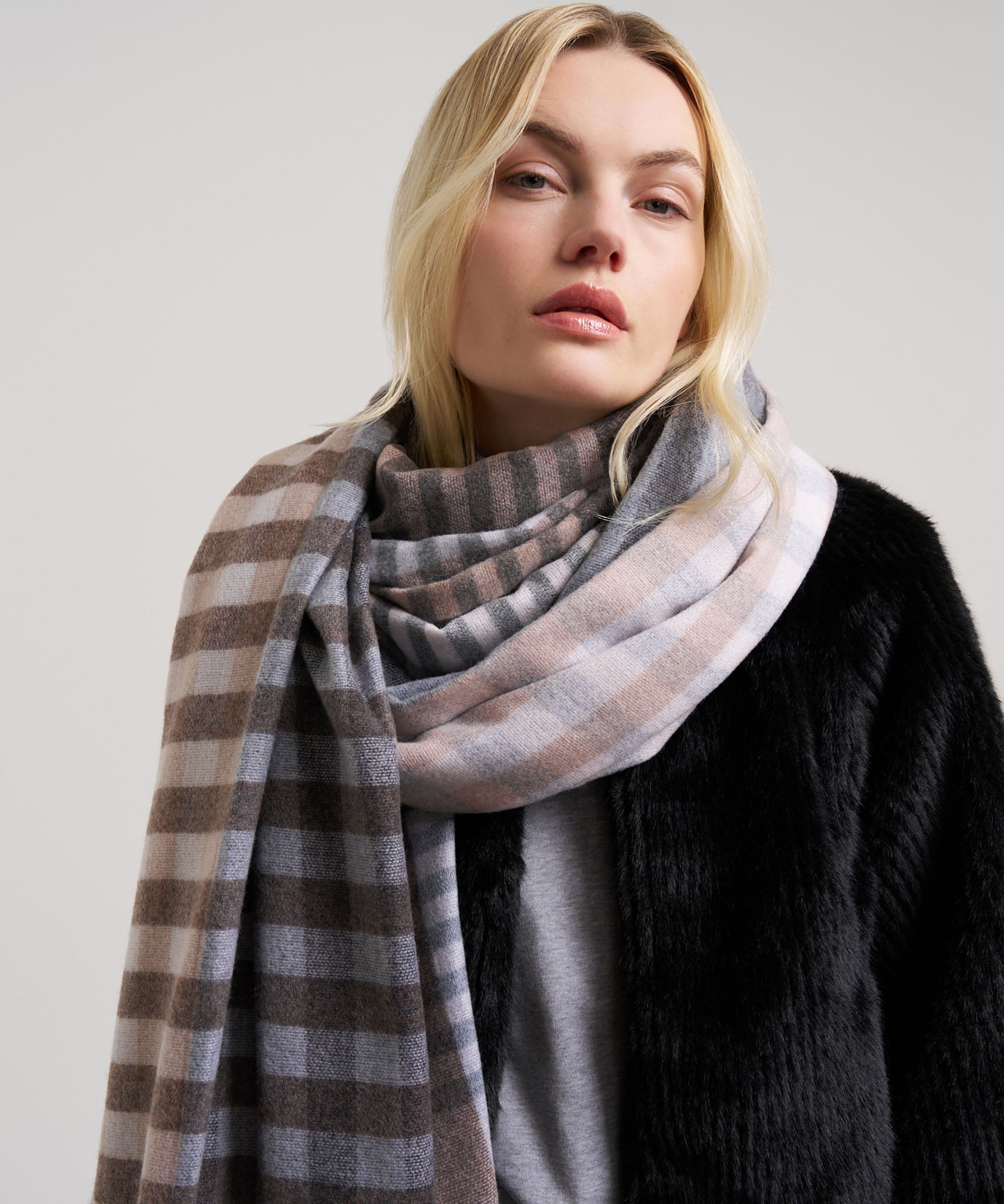 Gramercy Plaid Wrap