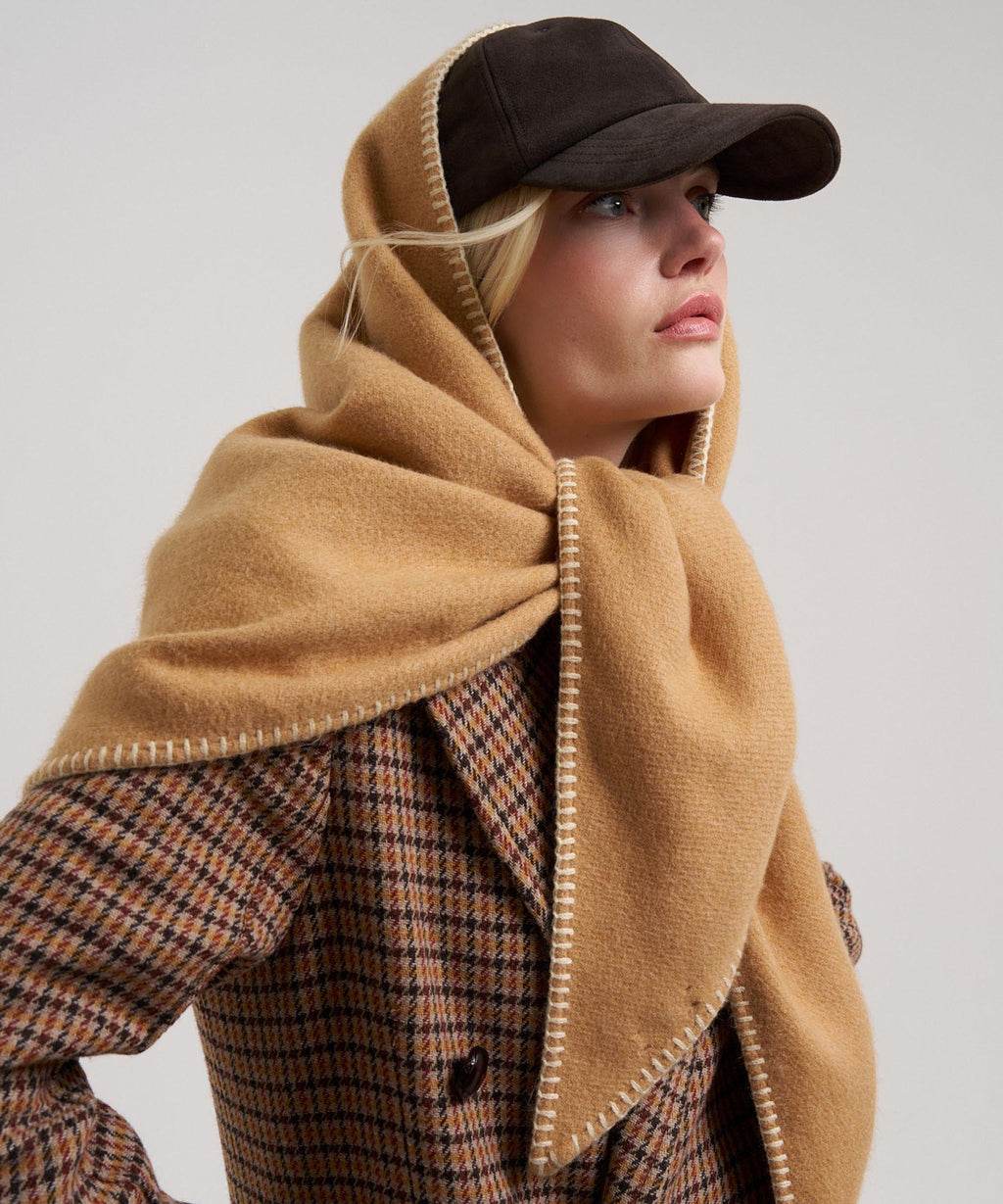 Oversized Triangle Wrap