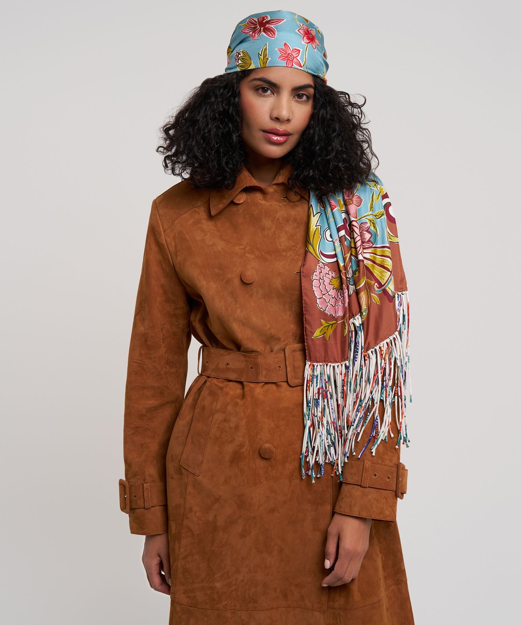 Park Stroll Silk Oblong Scarf