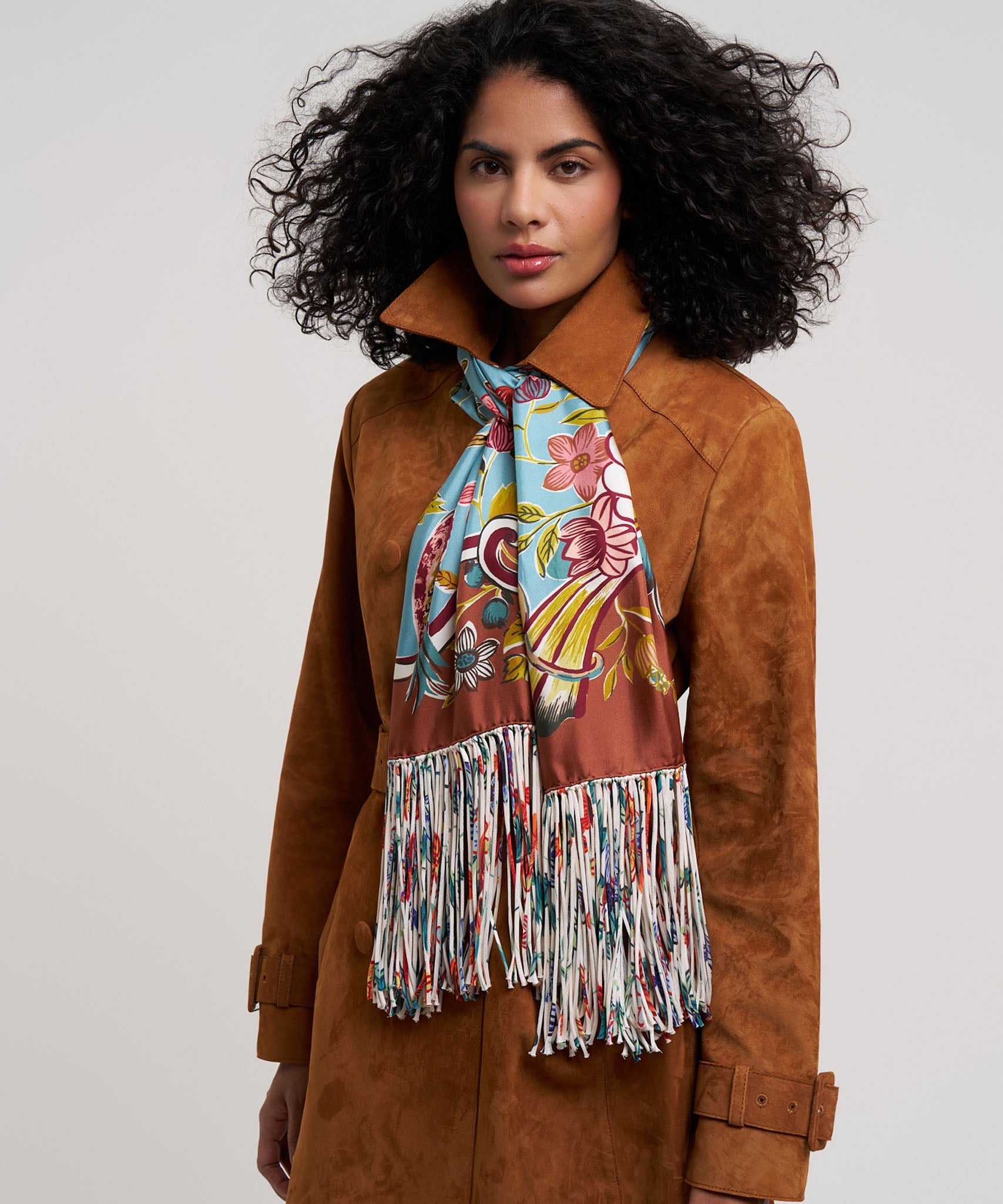 Park Stroll Silk Oblong Scarf