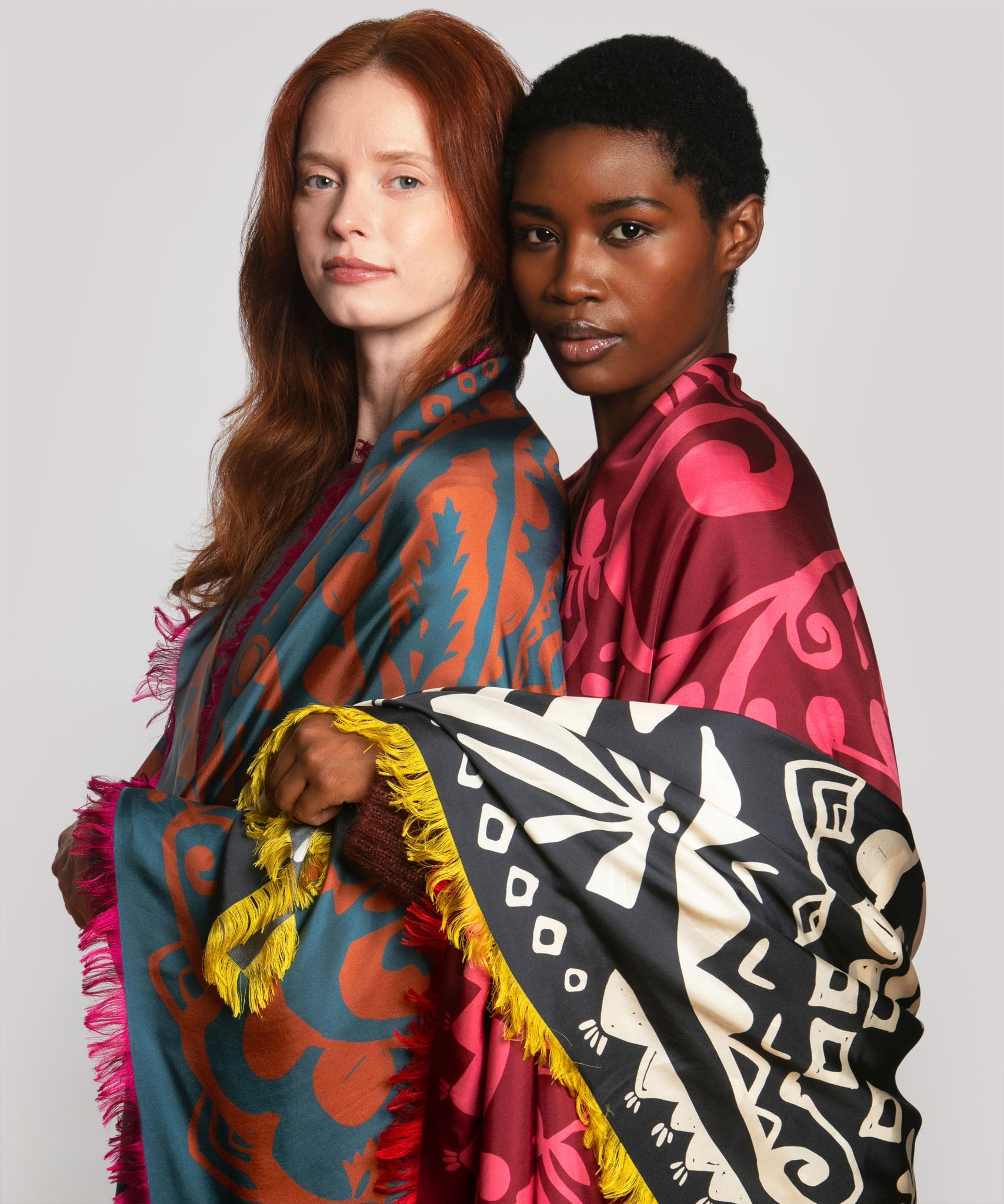 Park Paisley Oversized Silk Square Scarf