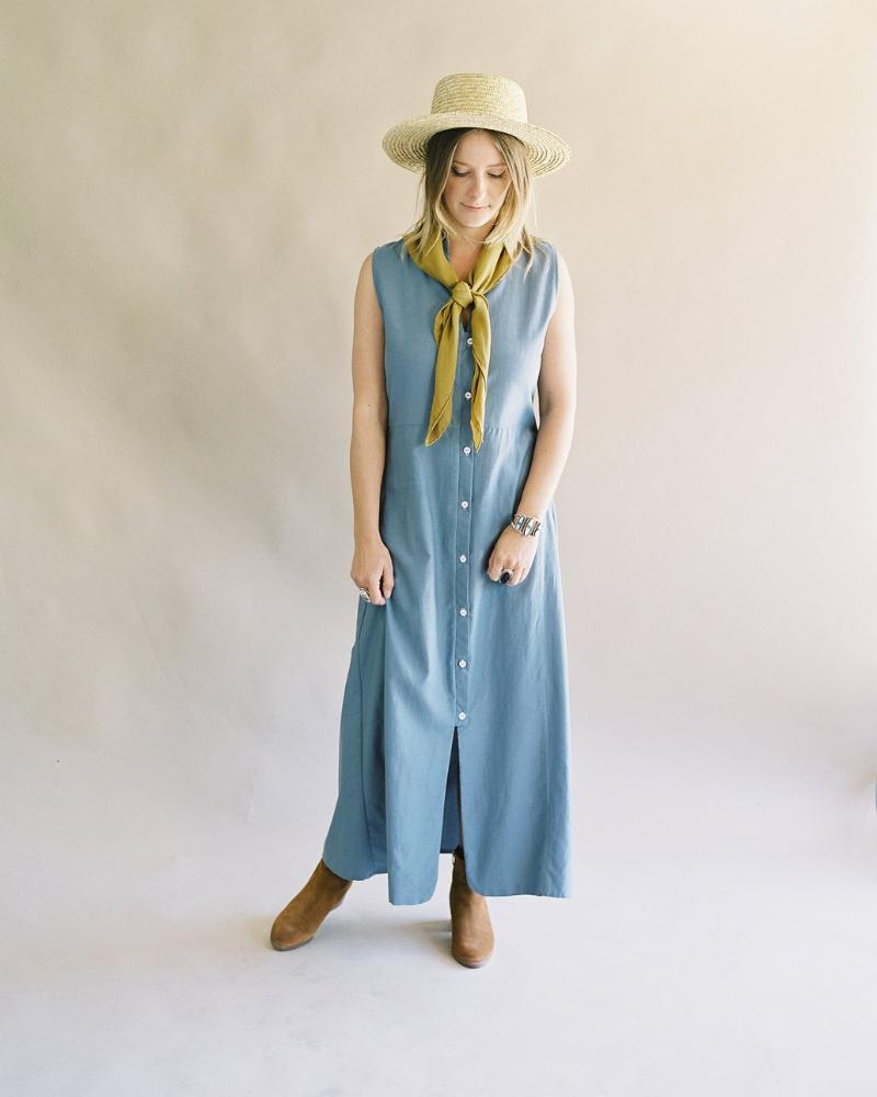 'The Classic' Washable Silk Scarf in Honey