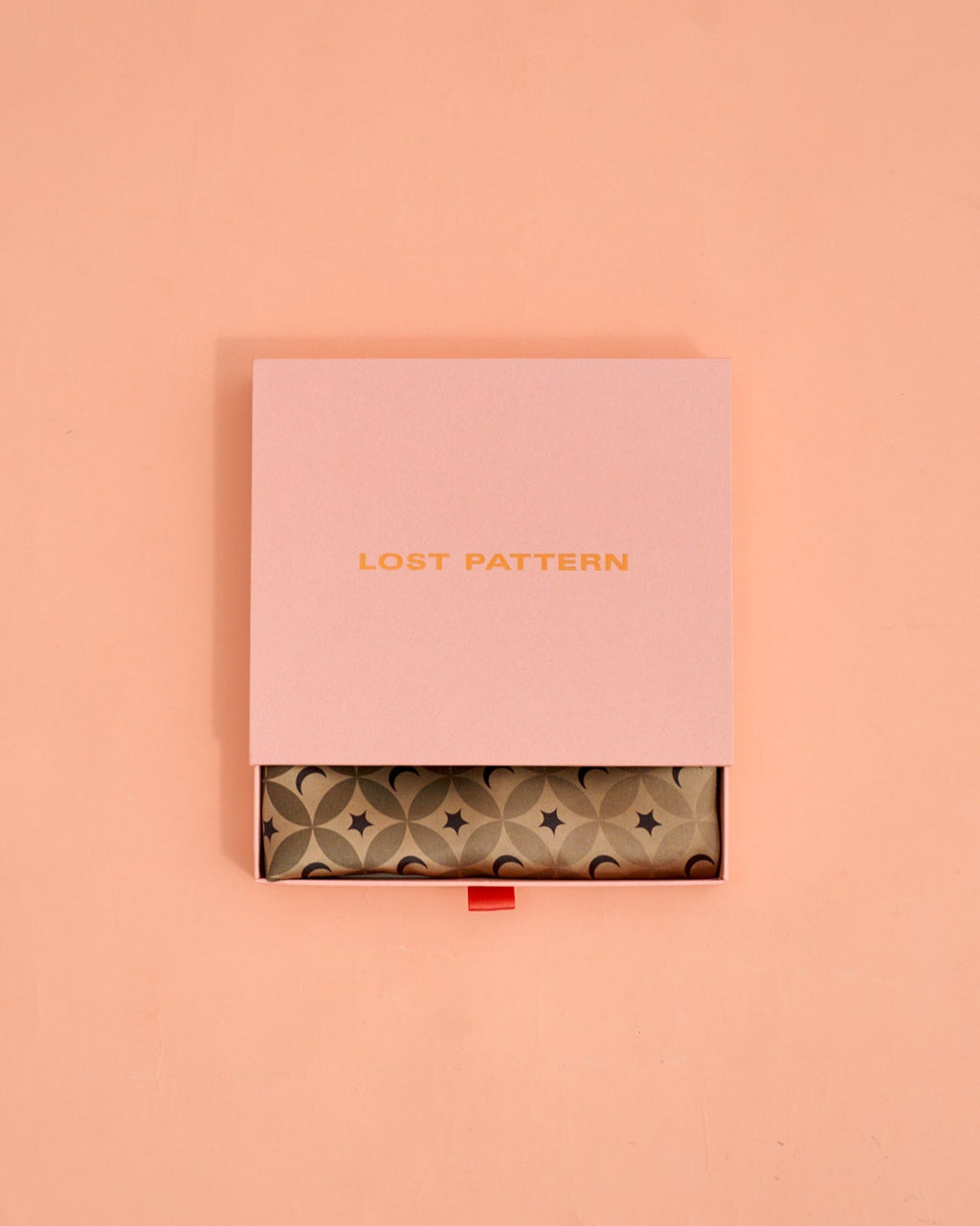 "Moonlit Stars" Silk Bandana Scarf - Gold