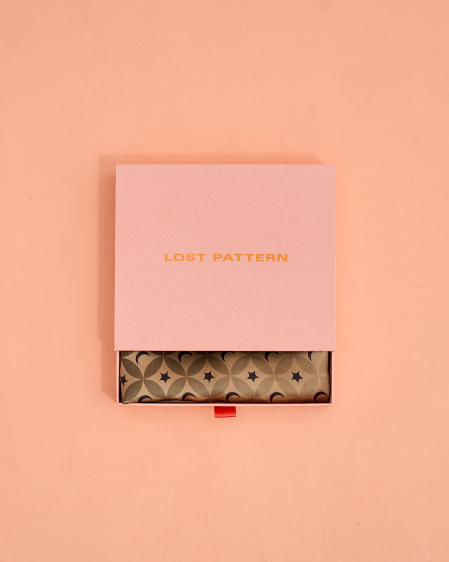 "Moonlit Stars" Silk Bandana Scarf - Gold