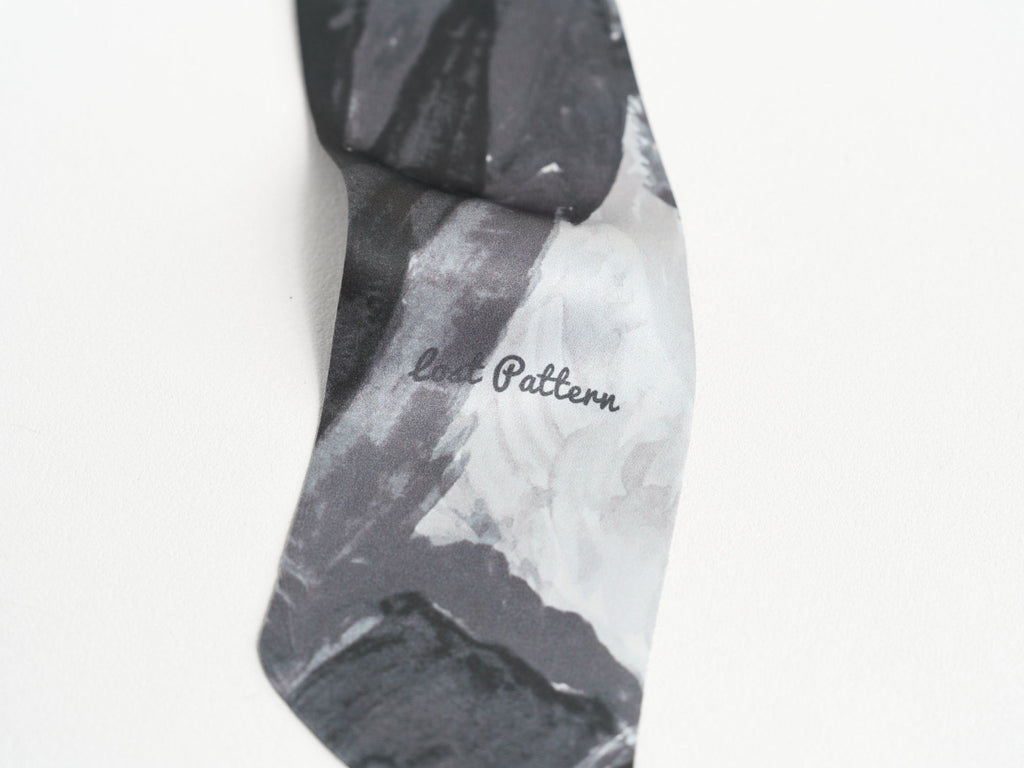 "Himalaya" Silk Neck Bow Scarf