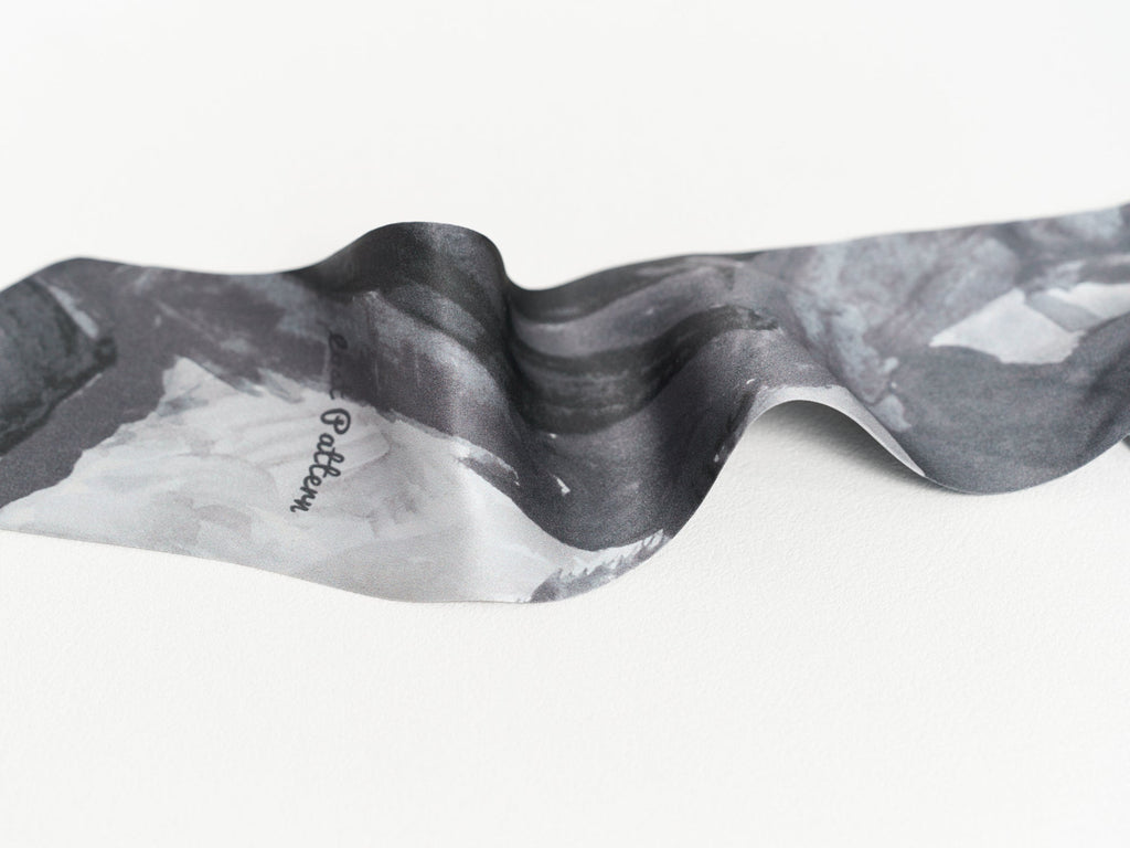 "Himalaya" Silk Neck Bow Scarf